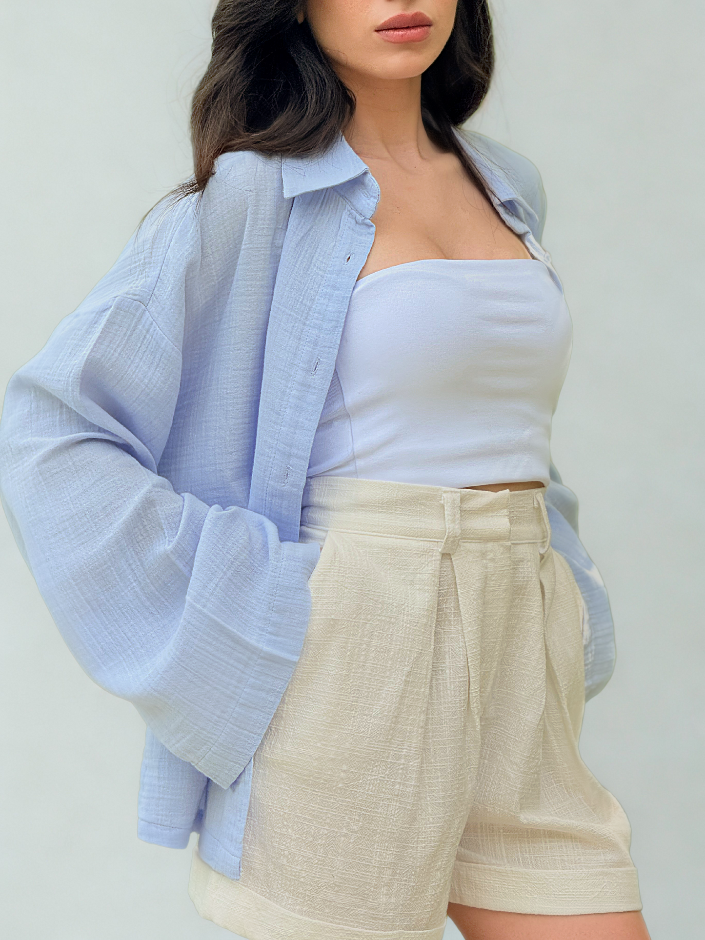 Straplez Crop Top